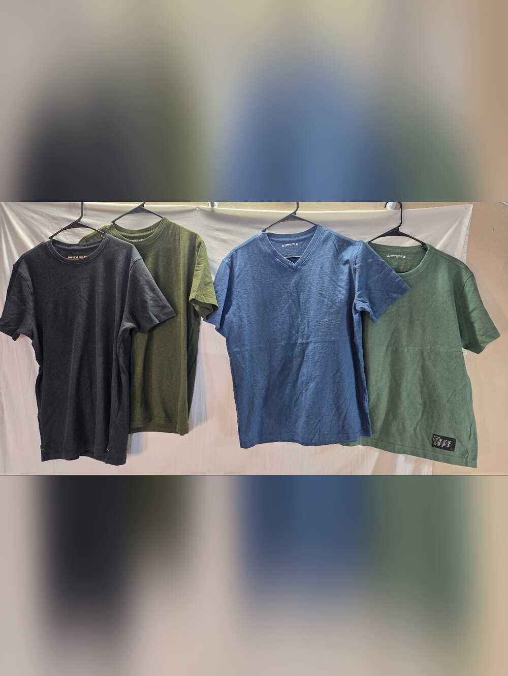 Lot of 4 American Giant Men's Size Medium Short Sleeve & Everett Shirts NWOT